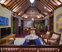 Villa Amaru, Salon TV