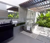 Villa Issi, Gäste Badezimmer