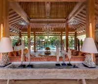 Villa Shambala, En bord de piscine salon