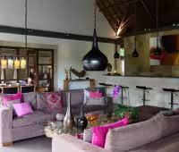 Villa Bamboo, Living room area