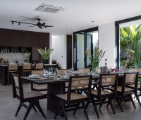 Villa Gendang, Essbereich